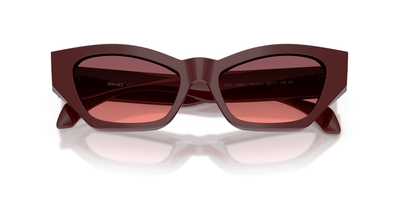 Versace VE4488U in Solid Red / Pink Gradient Violet (551520) - Side View