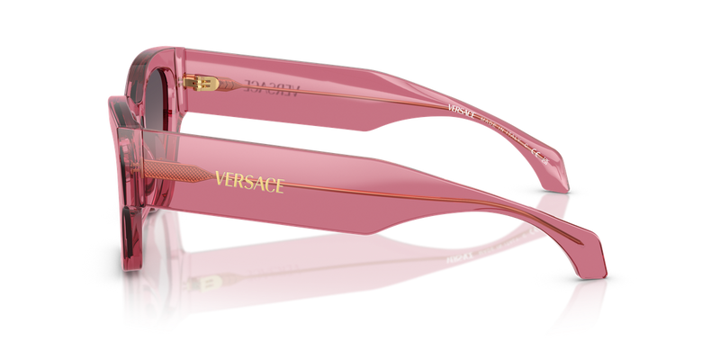 Versace VE4492U in Transparent Pink / Pink Gradient Grey (551646) - Alternate View