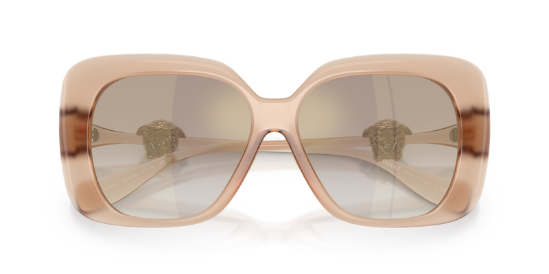 Versace VE4499U in Opal Rose / Gradient Brown Mirror Gold (55386E) - Alternate View