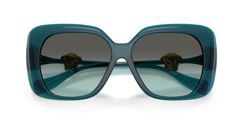 Versace VE4499U in Transparent Blue / Green Gradient Green (55402A) - Alternate View
