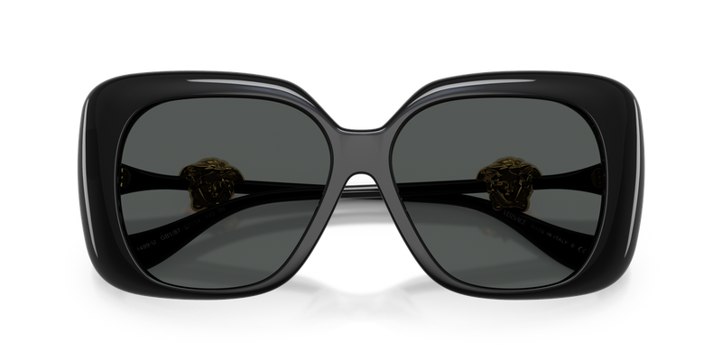 Versace VE4499U in Black / Dark Grey (GB1/87) - Alternate View