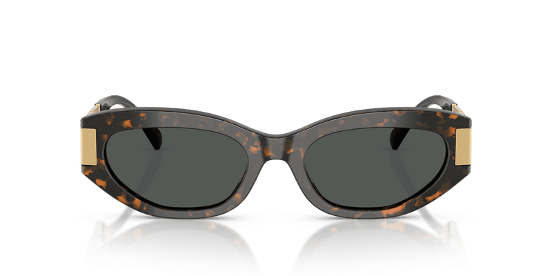 Versace VE4501 in Brown Tortoise / Dark Grey (552887) - Back View