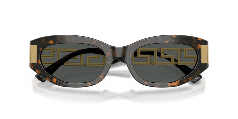 Versace VE4501 in Brown Tortoise / Dark Grey (552887) - Side View