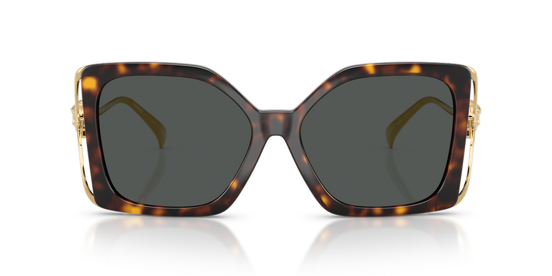 Versace VE4502U in Havana / Dark Grey (108/87) - Alternate View