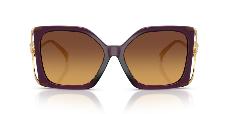 Versace VE4502U in Opal Purple / Yellow Gradient Brown (5536T5) - Alternate View