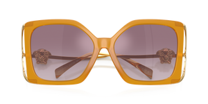 Opal Yellow / Gradient Violet Mirror Silver (55376X)