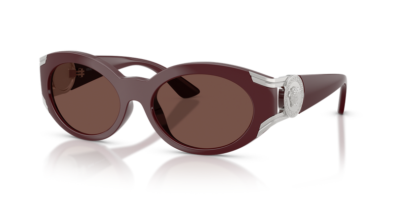 Versace VE4503U in Dark Red / Black Chocolate (55348D) - Alternate View