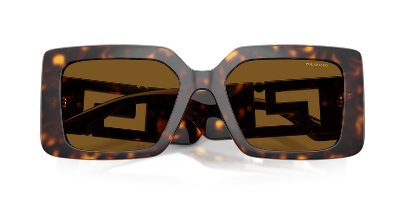 Versace VE4505U in Havana / Brown Polarized (108/83) - Alternate View
