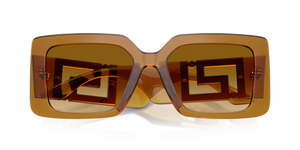 Transparent Yellow / Yellow Gradient Brown (53422L)