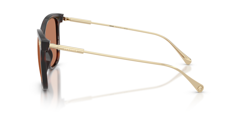 Versace VE4507U in Havana / Brown (108/73) - Back View
