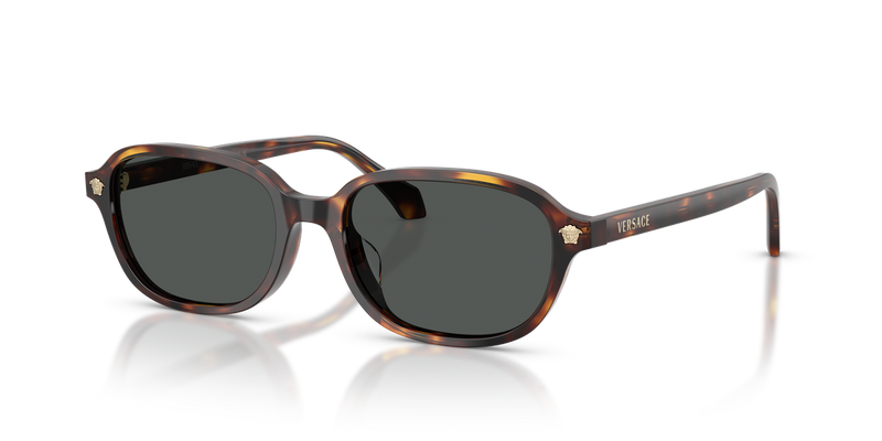 Versace VE4514D in Havana / Dark Brown (553773) - Front View