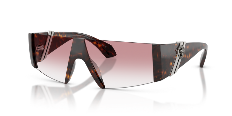 Versace VE4516 in Havana / Clear Gradient Pink (108/3B) - Front View