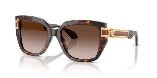 Versace VE4517U - Dark Havana / Brown Gradient (108/13)