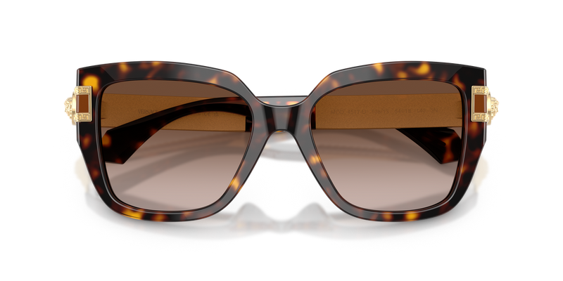 Versace VE4517U in Dark Havana - Side View