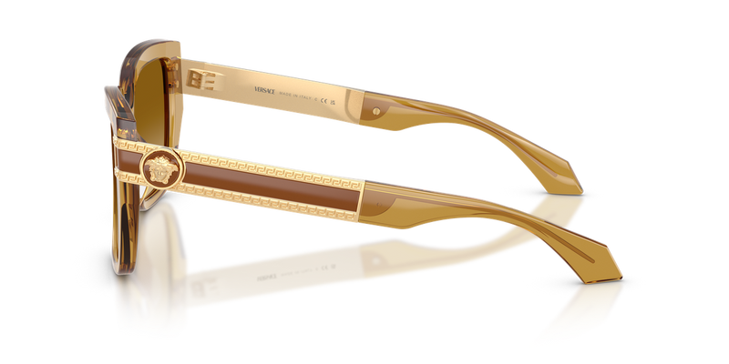 Versace VE4517U in Transparent Honey - Alternate View