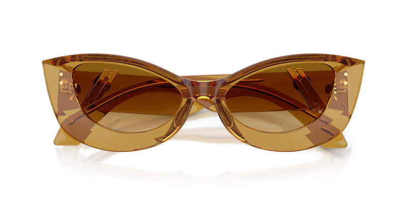 Versace VE4520U in Transparent Honey - Alternate View