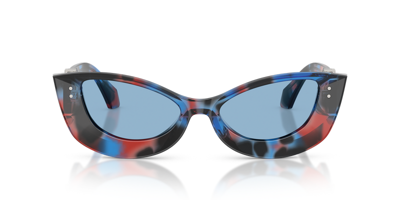 Versace VE4520U in Black/Blue/Red Havana - Alternate View