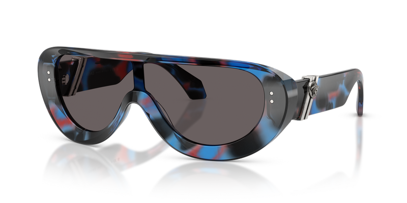 Versace VE4521U in Black/Blue/Red Havana - Alternate View