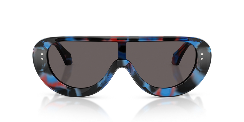 Versace VE4521U in Black/Blue/Red Havana - Alternate View