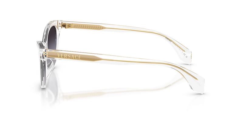 Versace VE4522U in Crystal - Back View