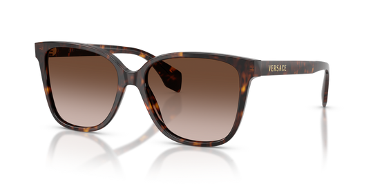 Versace VE4523F - Dark Havana / Brown Gradient (108/13)