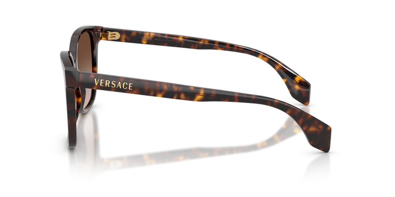 Versace VE4523 in Dark Havana - Back View