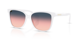 Top Crystal/White / Pink Gradient Violet Gradient Blue (55518D)