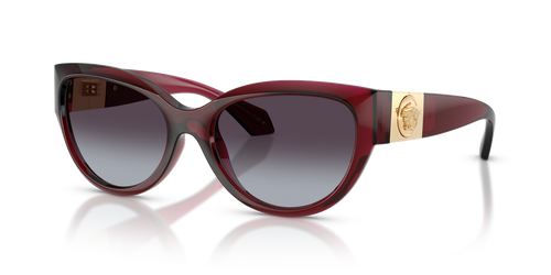 Transparent Red / Grey Gradient (388/8G)