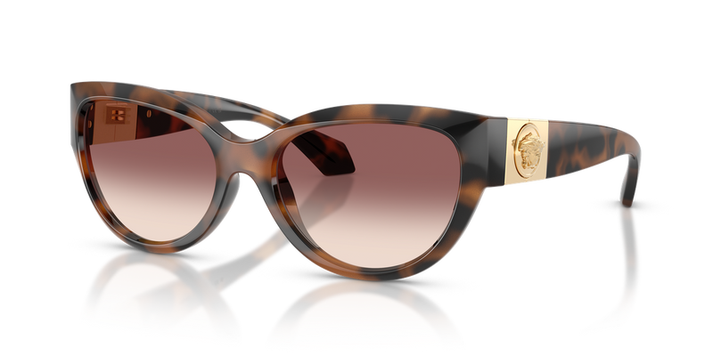 Versace VE4524U in Brown Havana - Alternate View