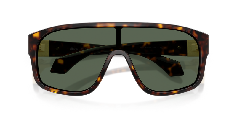 Versace VE4526U in Dark Havana - Side View