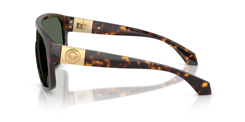 Versace VE4526U in Dark Havana - Back View
