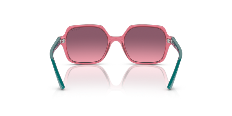Vogue Junior 0VJ2006 in Transparent Red - Temple Detail