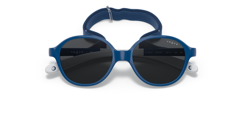 Vogue Junior 0VJ2012 in Blue On Rubber Cream - Alternate View