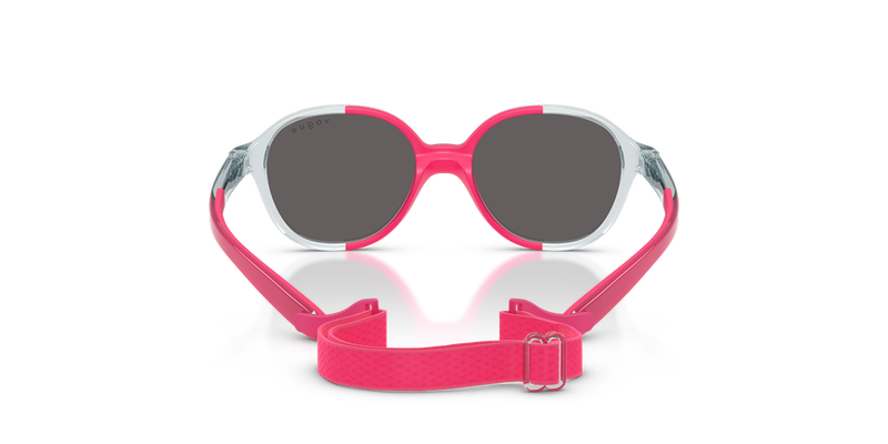 Vogue Junior 0VJ2012 in Azure/Fuchsia Rubber - Temple Detail