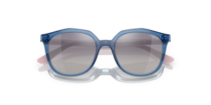 Transparent Blue / Gradient Light Blue Mirror Silver (28387B)