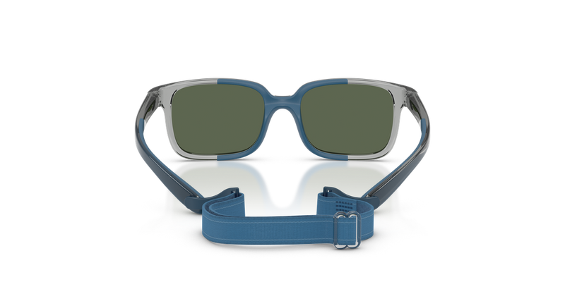 Vogue Junior 0VJ2017 in Transparent Grey/Blue Rubber - Temple Detail