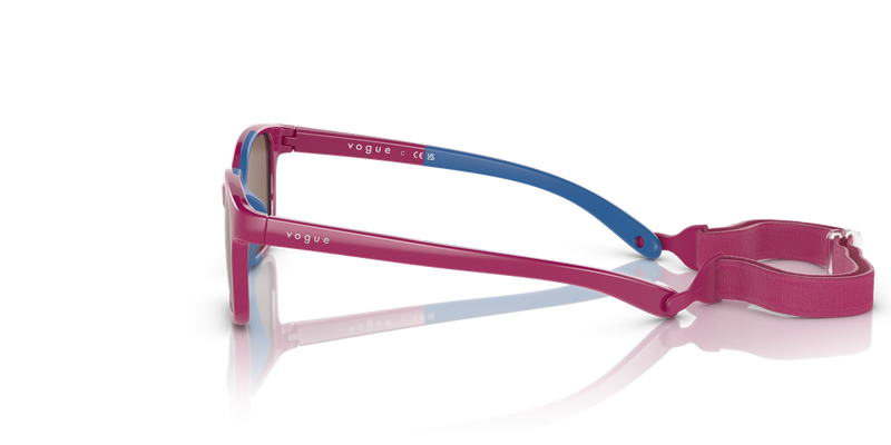 Vogue Junior 0VJ2017 in Full Rose On Azure Rubber - Alternate View