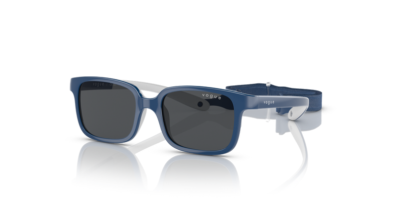 Vogue Junior 0VJ2017 in Blue On Cream Rubber - Alternate View