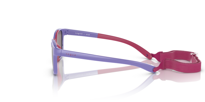 Vogue Junior 0VJ2017 in Lilac On Fuchsia Rubber - Alternate View