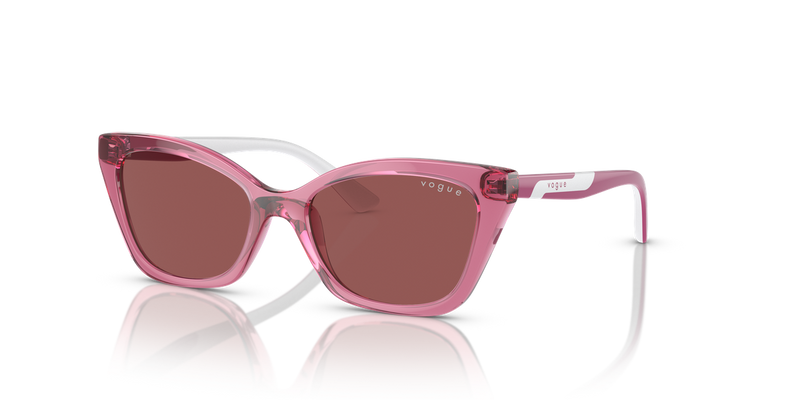 Vogue Junior 0VJ2020 in Transparent Purple - Alternate View
