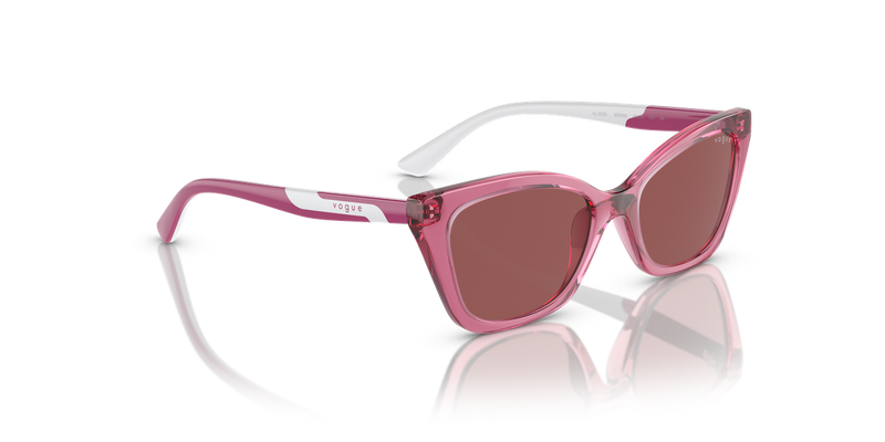 Vogue Junior 0VJ2020 in Transparent Purple - Alternate View