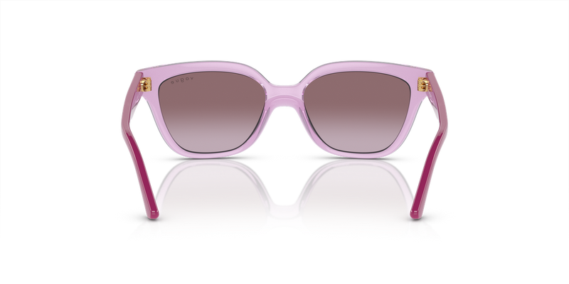 Vogue Junior 0VJ2021 in Transparent Pink - Temple Detail