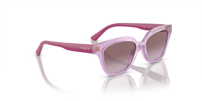 Vogue Junior 0VJ2021 in Transparent Pink - Alternate View