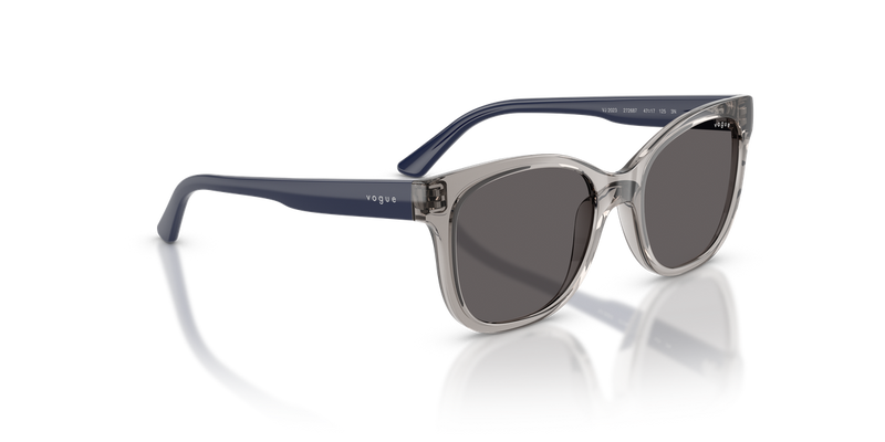 Vogue Junior 0VJ2023 in Transparent Grey - Alternate View