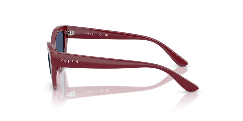 Vogue Junior 0VJ2026 in Full Cherry - Back View