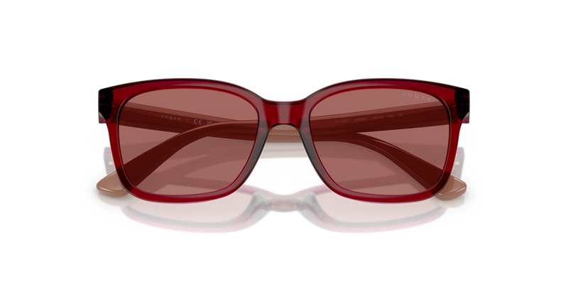 Vogue Junior 0VJ2027 in Transparent Dark Red - Alternate View