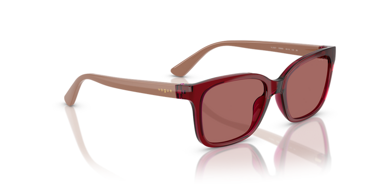 Vogue Junior 0VJ2027 in Transparent Dark Red - Alternate View