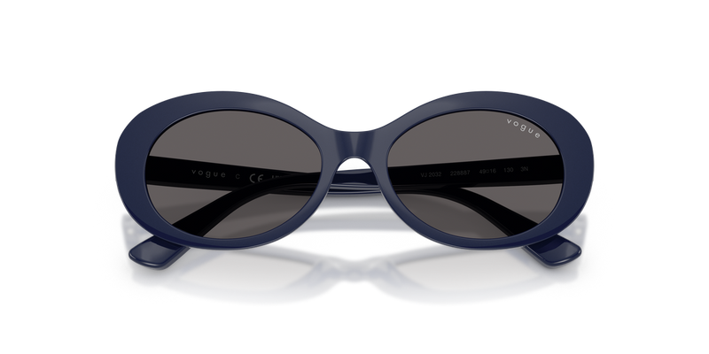 Vogue Junior 0VJ2032 in Full Blue - Side View