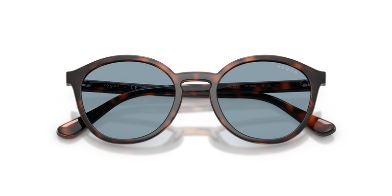 Vogue Junior 0VJ2033 in Total Dark Havana - Side View