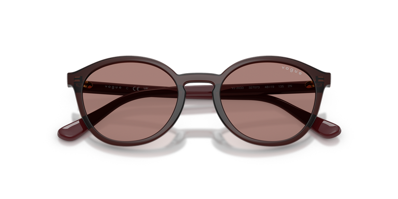 Vogue Junior 0VJ2033 in Transparent Bordeaux - Alternate View